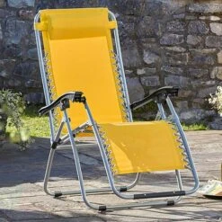 Garden Gear Zero Gravity Chair - Sunburst -Plants Sale G0884 2000x2000 1