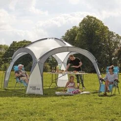 Garden Gear 3.9m Dome Event Shelter With Two Sunshade Walls -Plants Sale G1155203201000x10003