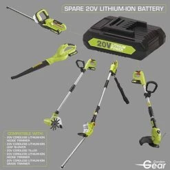 Garden Gear 20V Cordless Lithium-ion Telescopic Hedge Trimmer -Plants Sale G116820Garden20Gear20Spare20Battery202000x200020220ANN2