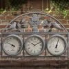 Garden Wall Clock - Grey 1 Garden Wall Clock - Grey -Plants Sale G2613 LS1