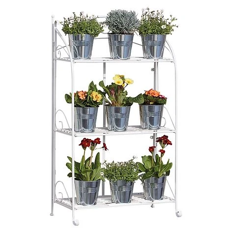 Three-tier Highbury Folding Metal Plant Stand 13 Three-tier Highbury Folding Metal Plant Stand - Image 11