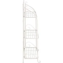 Three-tier Highbury Folding Metal Plant Stand 31 Three-tier Highbury Folding Metal Plant Stand -Plants Sale G2663 9