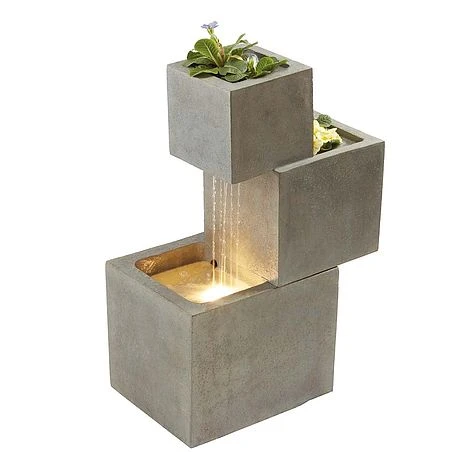 Serenity Cascade Water Feature With Planters 9 Serenity Cascade Water Feature With Planters - Image 7