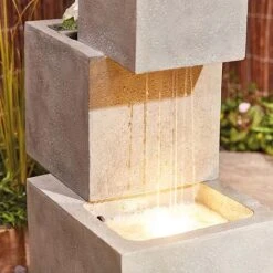 Serenity Cascade Water Feature With Planters 15 Serenity Cascade Water Feature With Planters -Plants Sale G2748 4