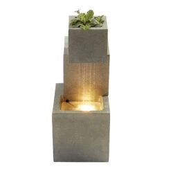 Serenity Cascade Water Feature With Planters 20 Serenity Cascade Water Feature With Planters -Plants Sale G2748 8