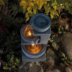 Serenity Tiered Bowl Indoor And Outdoor Water Feature -Plants Sale G2772 3 2000x2000 1