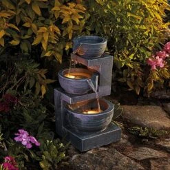 Serenity Tiered Bowl Indoor And Outdoor Water Feature -Plants Sale G2772 4 2000x2000 1