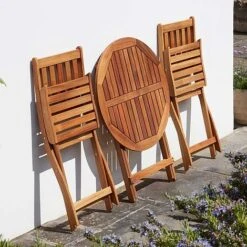 Garden Life Acacia Hardwood Bistro Set 9 Garden Life Acacia Hardwood Bistro Set -Plants Sale G2856 3 2000x2000 1
