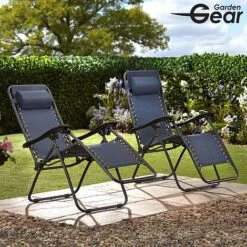 Garden Gear Zero Gravity Chair - Navy -Plants Sale G3725202000x200020LS20320With20logo