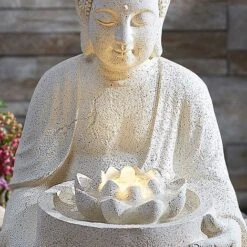 Serenity Serene Buddha Water Feature -Plants Sale G3864 4