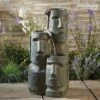 Serenity Easter Island Head Cascade Water Feature -Plants Sale G3890 1
