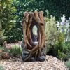 Serenity Hollow Tree Trunk Waterfall Water Feature 1 Serenity Hollow Tree Trunk Waterfall Water Feature -Plants Sale G3946 1