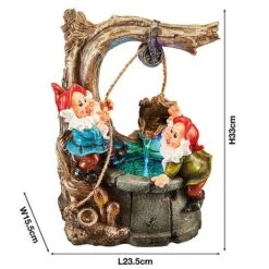 Serenity Gnome Wishing Well Water Feature 13 Serenity Gnome Wishing Well Water Feature -Plants Sale G3952 5