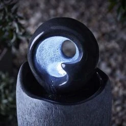 Serenity Contemporary Stone-effect Water Feature 11 Serenity Contemporary Stone-effect Water Feature -Plants Sale G46402016