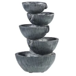 Serenity Cascading Five Bowl Water Feature -Plants Sale G4751201