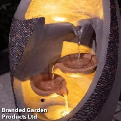 Serenity Cascading Flame Effect Water Feature -Plants Sale G4827 SERENITYC