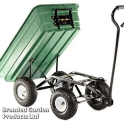 Cobra Hand Cart 10" Pneumatic Tyres Plastic Body 200kg -Plants Sale GCT200Pc