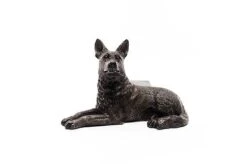 Antique Bronze Coloured German Shepherd Potty Feet - Plant Pot Feet -Plants Sale GERMAN20SHEPHERD20 20120 20PF0067