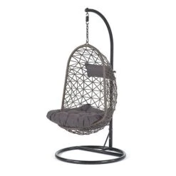 SunTime Antigua Rattan Hanging Pod And Egg Chair