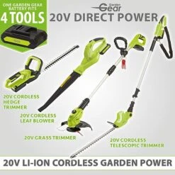 Garden Gear 20V Cordless Lithium-ion Leaf Blower -Plants Sale Garden Gear product group battery diagram1