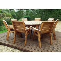 8 Seater Round Table Set 12 8 Seater Round Table Set -Plants Sale HB11B20Pic2