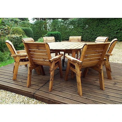 8 Seater Round Table Set 5 8 Seater Round Table Set - Image 3