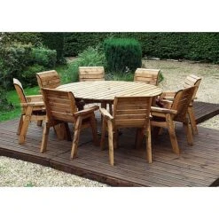 8 Seater Round Table Set 13 8 Seater Round Table Set -Plants Sale HB11B20Pic5