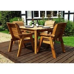 4 Seater Rectangular Table Set