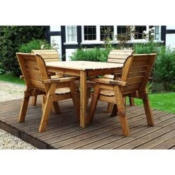 4 Seater Rectangular Table Set 9 4 Seater Rectangular Table Set -Plants Sale HB1220Pic4