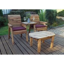 Twin Companion Dining Set Straight -Plants Sale HB124B