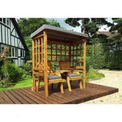 Henley Twin Seat Arbour -Plants Sale HB148GR 1