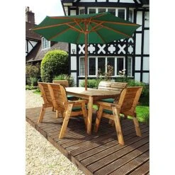 6 Seater Rectangular Table Set With Benches -Plants Sale HB14G20Pic2