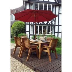 6 Seater Rectangular Table Set -Plants Sale HB15B20Pic5
