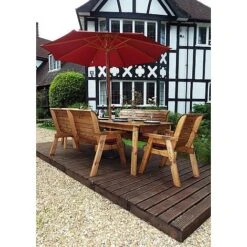 8 Seater Rectangular Table Set With Benches -Plants Sale HB16B20Pic1