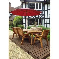 8 Seater Rectangular Table Set With Benches -Plants Sale HB16B20Pic5
