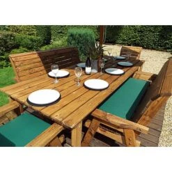 8 Seater Rectangular Table Set With Benches -Plants Sale HB16G20Pic6