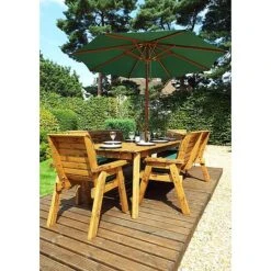 8 Seater Rectangular Table Set With Benches -Plants Sale HB16G20Pic8