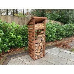 Charles Taylor Wooden Log Store Small 2 X 2ft -Plants Sale HB2011