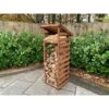 Charles Taylor Wooden Log Store Small 2 X 2ft -Plants Sale HB201203