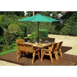 8 Seater Square Table Set With Benches 13 8 Seater Square Table Set With Benches -Plants Sale HB44G20Pic7