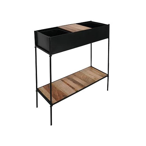 Indoor Kensington Metal Planter Stand In Black H76Cm W70Cm 3 Indoor Kensington Metal Planter Stand In Black H76Cm W70Cm