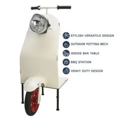 Idooka Small Scooter End Tables Garden Decoration 13 Idooka Small Scooter End Tables Garden Decoration -Plants Sale Key20Features201