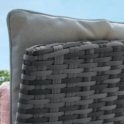 Maze Rattan LA Garden Dining Set Round With Ice Bucket 8 Seat 15 Maze Rattan LA Garden Dining Set Round With Ice Bucket 8 Seat -Plants Sale LA 6 Seat Round Dining Set grey flat weave 10RE