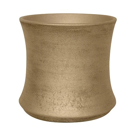 Luxe Planter White Gold H28CM D28CM 3 Luxe Planter White Gold H28CM D28CM