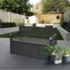Idooka Black Storage Bench -Plants Sale Lifestyle.Gareth