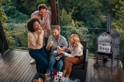 Idooka Woodfired Pizza Oven & Charcoal BBQ -Plants Sale Lifestyle12