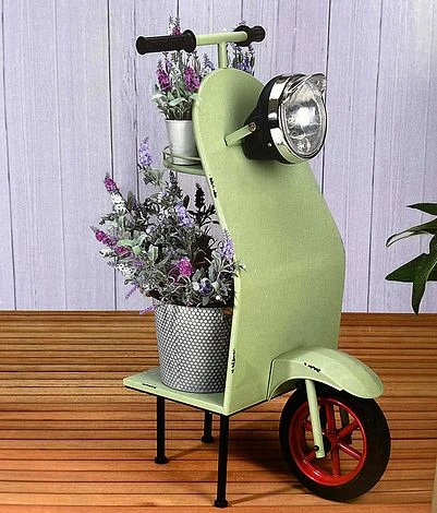 Idooka Small Scooter End Tables Garden Decoration 3 Idooka Small Scooter End Tables Garden Decoration