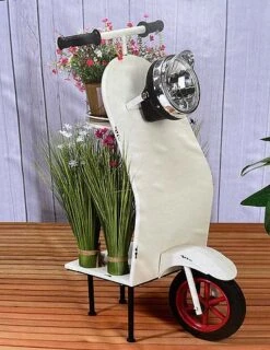 Idooka Small Scooter End Tables Garden Decoration 16 Idooka Small Scooter End Tables Garden Decoration -Plants Sale Lifestyle20White20Original