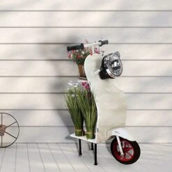 Idooka Small Scooter End Tables Garden Decoration 15 Idooka Small Scooter End Tables Garden Decoration -Plants Sale Lifestyle4