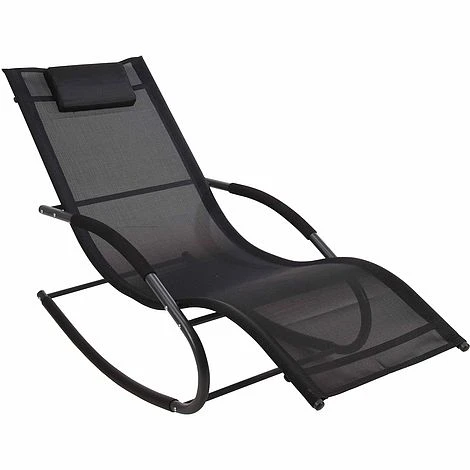 Idooka Mesh Rocking Sun Lounger 4 Idooka Mesh Rocking Sun Lounger - Image 2